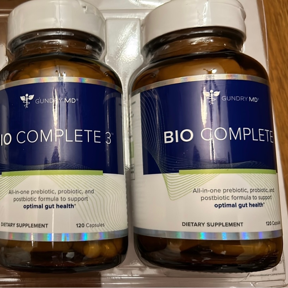 Gundry MD bio complete 3. Set of 2 bottles